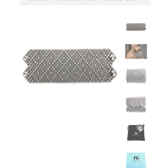 Silver Liquid Metal brand bracelet. Like new only worn twice - Picture 3 of 9